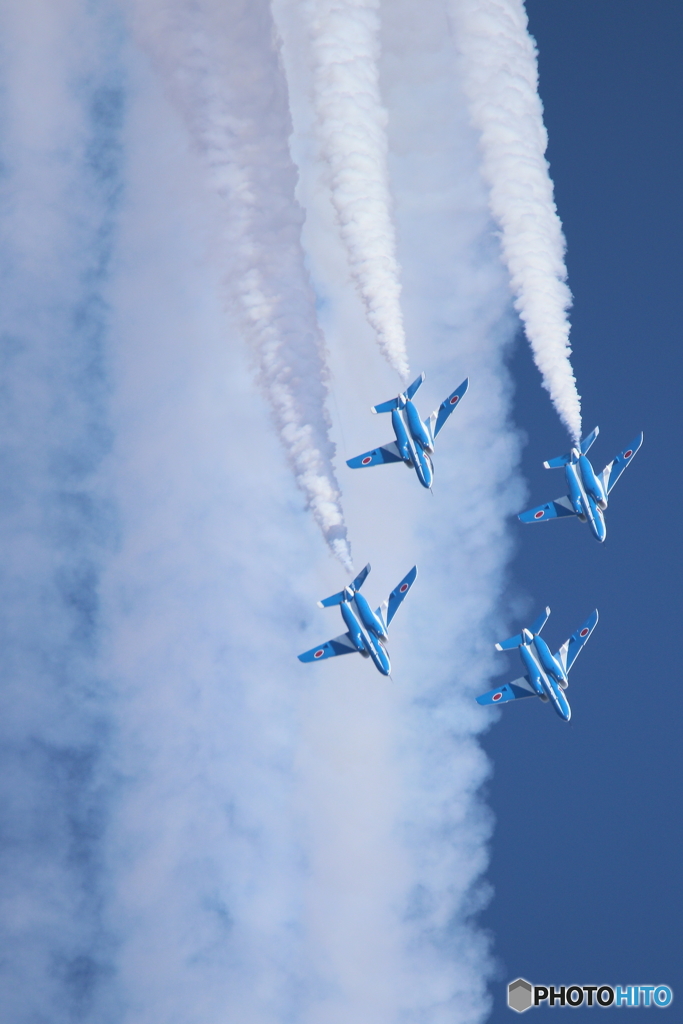 入間基地航空祭’18　ブルーインパルス⑤