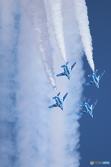 入間基地航空祭’18　ブルーインパルス⑤