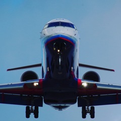2017.3.11仙台空港 着陸フロント
