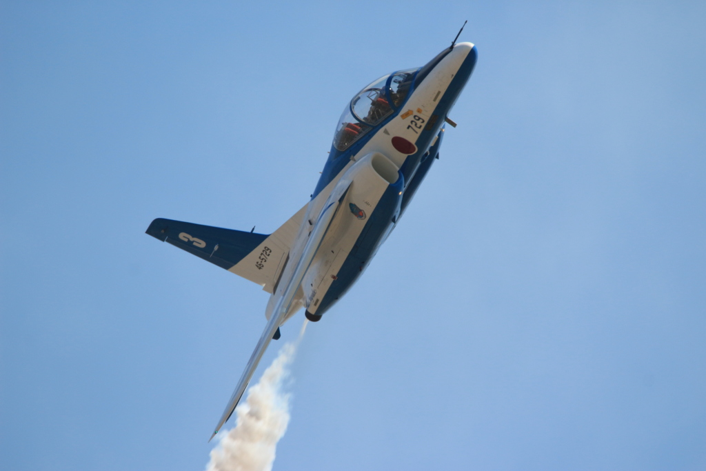 20170404ブルーインパルス基地上空訓練7