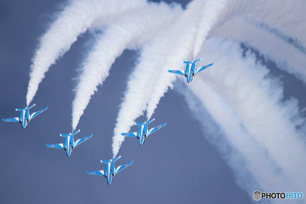 入間基地航空祭’18　ブルーインパルス⑦