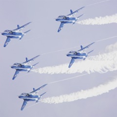 松島基地上空訓練