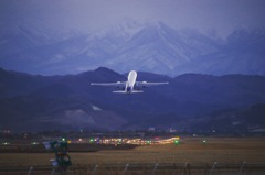 2017.3.11仙台空港 離陸バック2