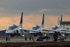 171220松島基地上空訓練 終了と撮り納め