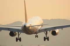 仙台空港着陸着陸アプローチ3