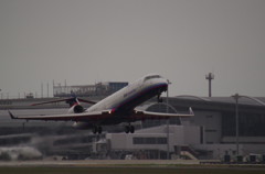 仙台空港離陸５