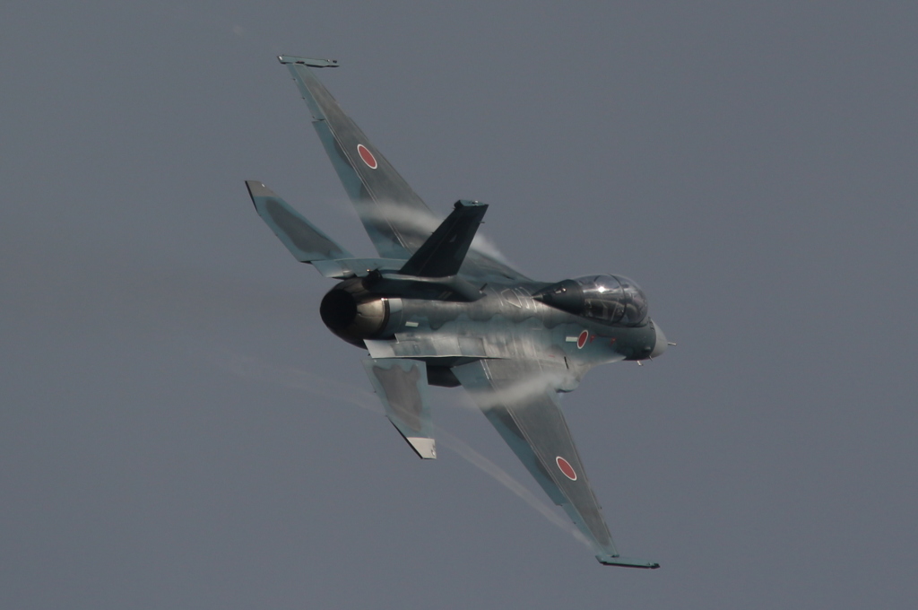 松島基地F-2B離陸