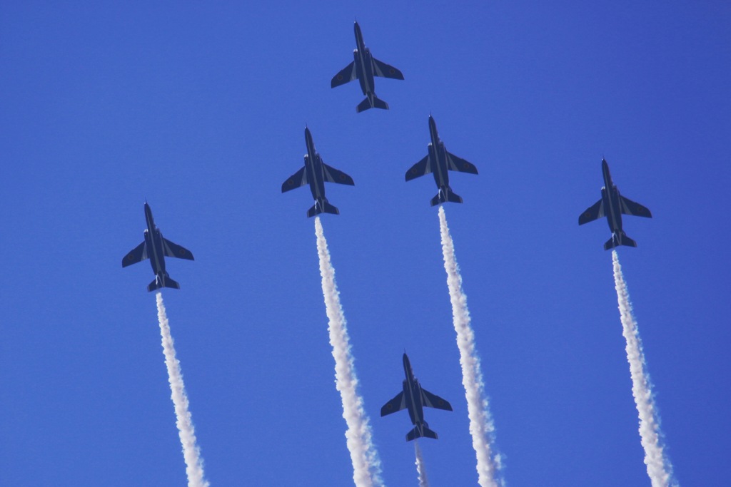 松島基地上空訓練2