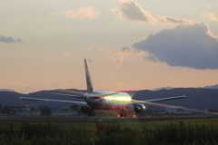 仙台空港撮影 離陸スタンバイ2