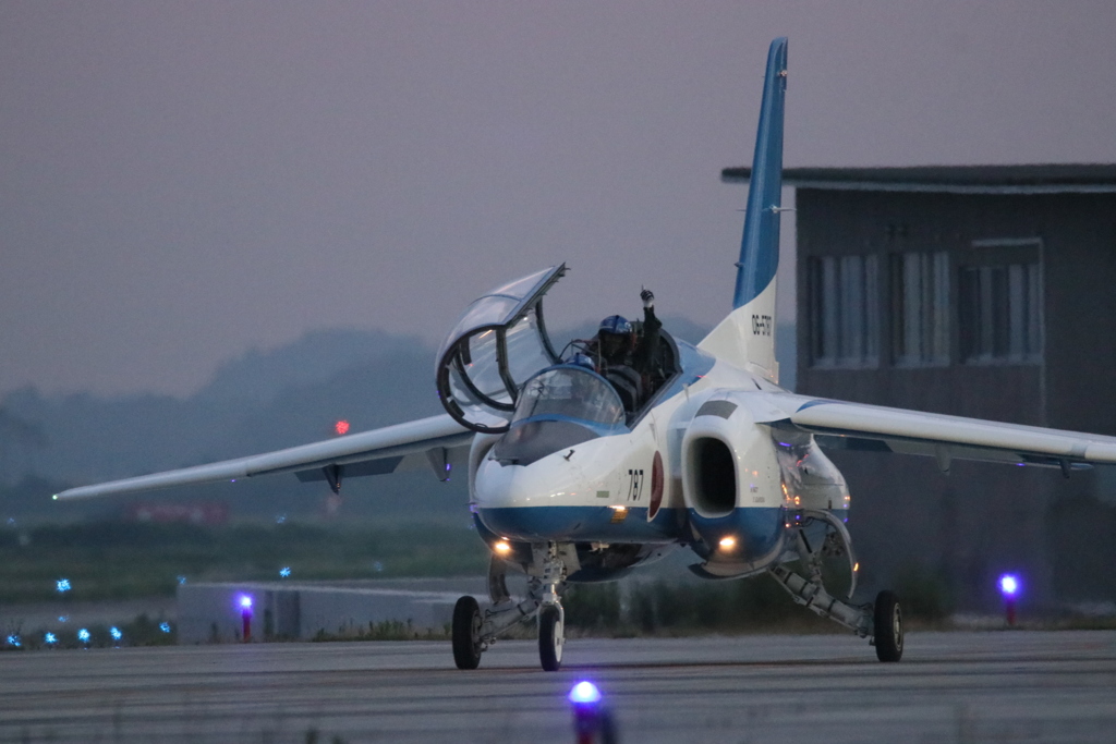 松島基地夜間訓練 撮影訓練1