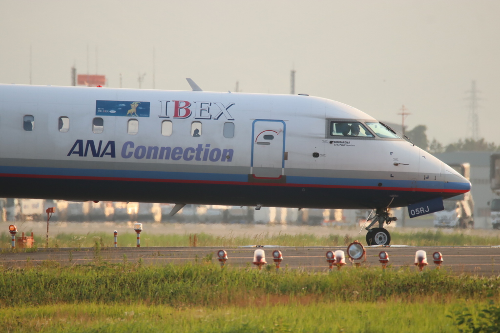 仙台空港離陸アプローチ