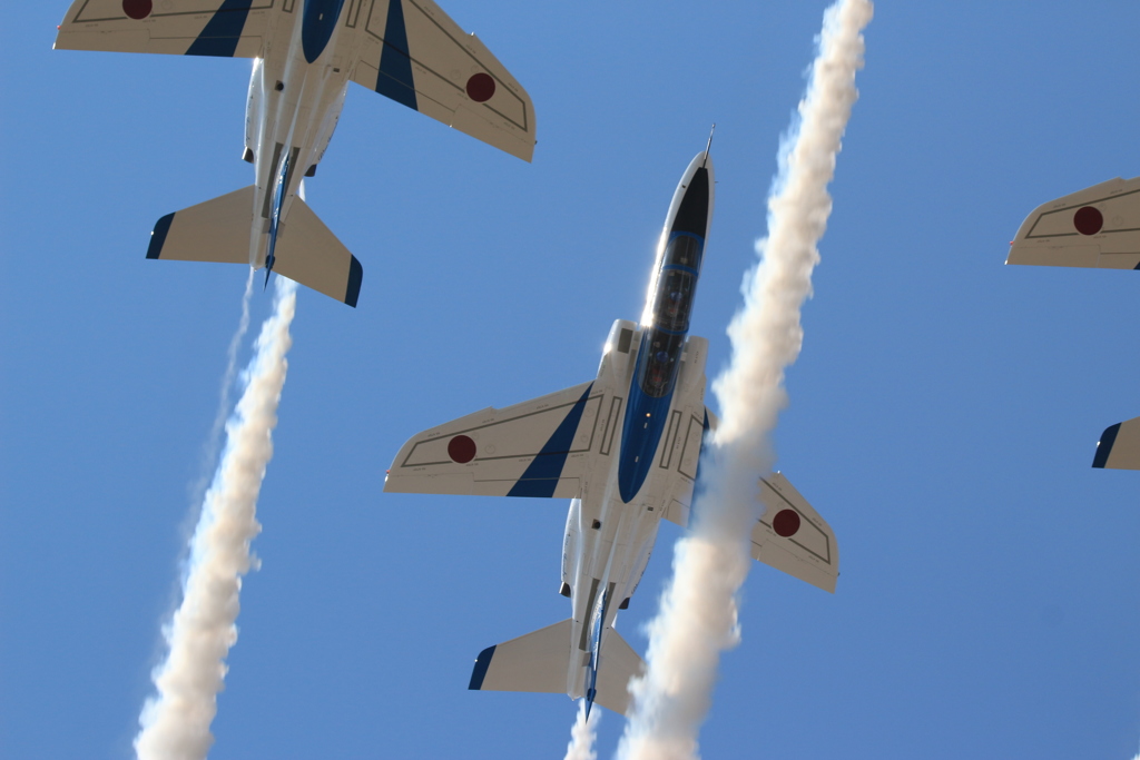 20170404ブルーインパルス基地上空訓練9