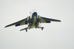 基地上空訓練終了着陸