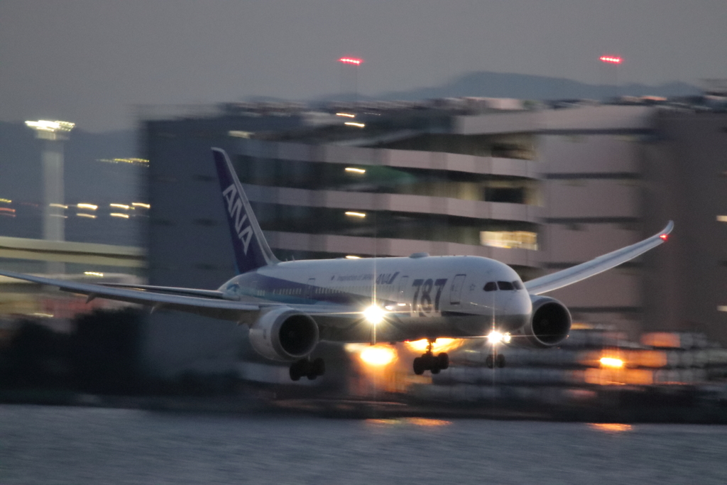 羽田空港撮影訓練4 着陸アプローチ