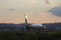 仙台空港 離陸1