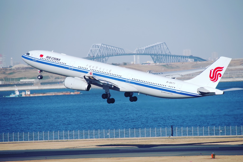 羽田空港 離陸1