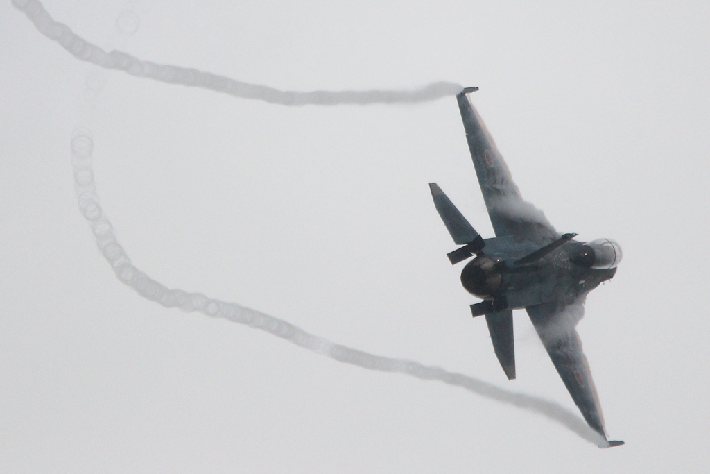 松島基地航空祭　F-2B機動飛行１