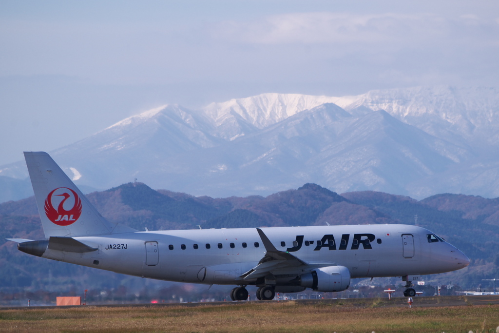 仙台空港 離陸アプローチ