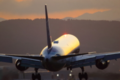 仙台空港着陸バック2