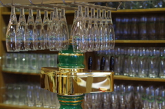 小樽ビール工場内 ビアグラス&ビアグラス