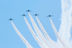 20170404ブルーインパルス基地上空訓練5