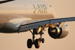 仙台空港着陸アプローチ2