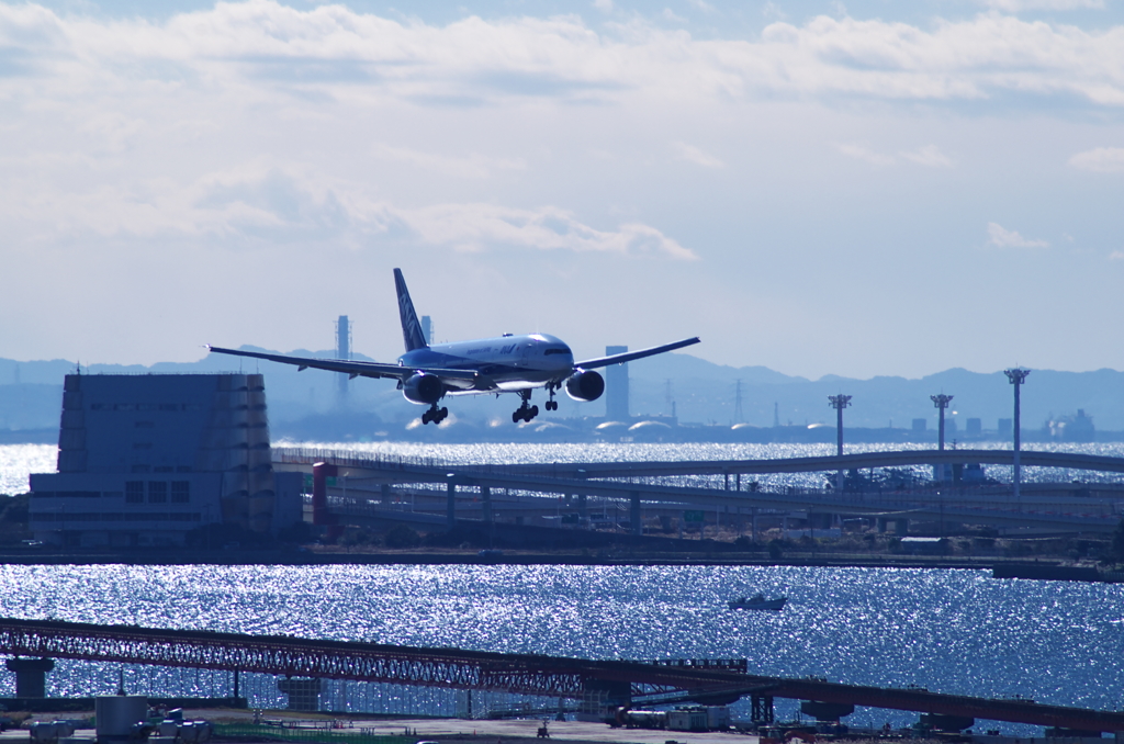 羽田空港　着陸海レフ