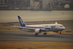 羽田空港着陸アプローチ2
