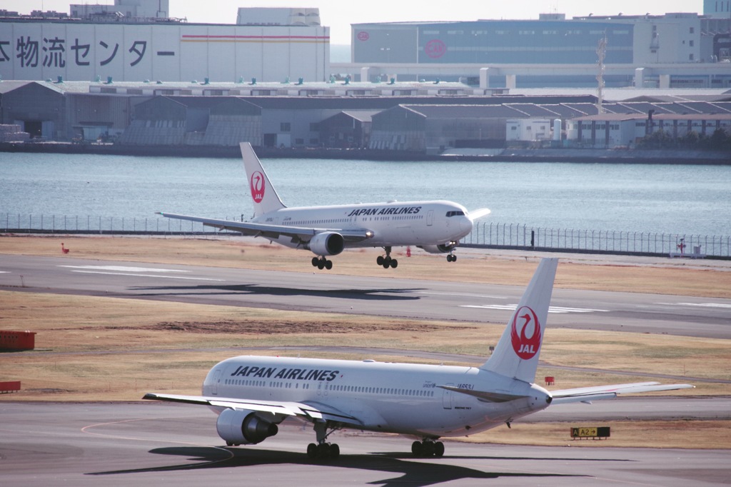羽田空港 着陸1