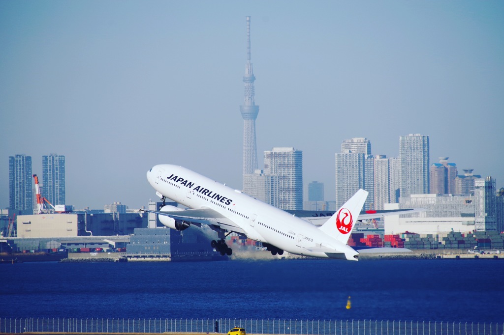 羽田空港 離陸2