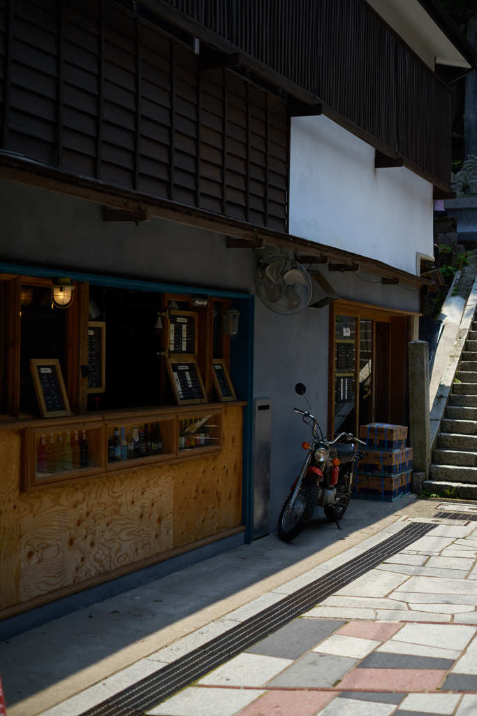 バイクのある風景