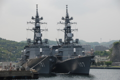 横須賀の軍艦