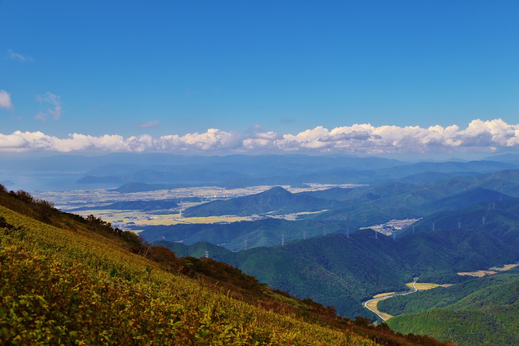 　伊吹山より　