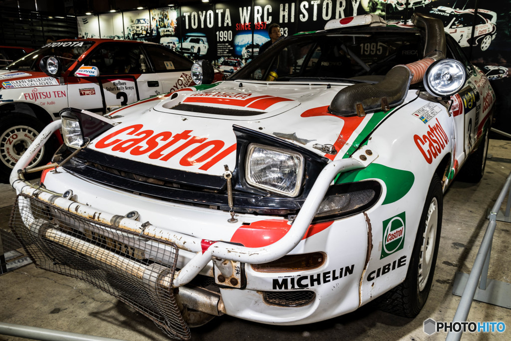 オートサロン　TOYOTA　ラリーの名車達
