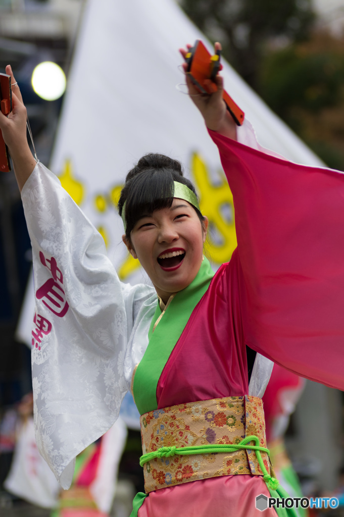 池袋チャリティーよさこい　中目黒MGよさこいくらぶ