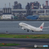 JAL JA340J　上昇中