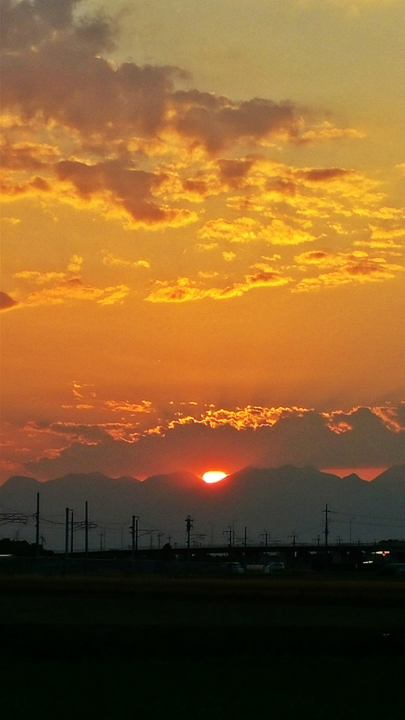 夕焼け♡