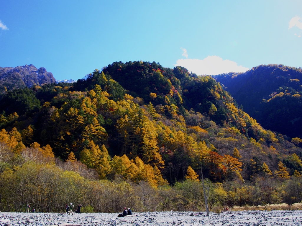 紅葉♤錦秋の上高地