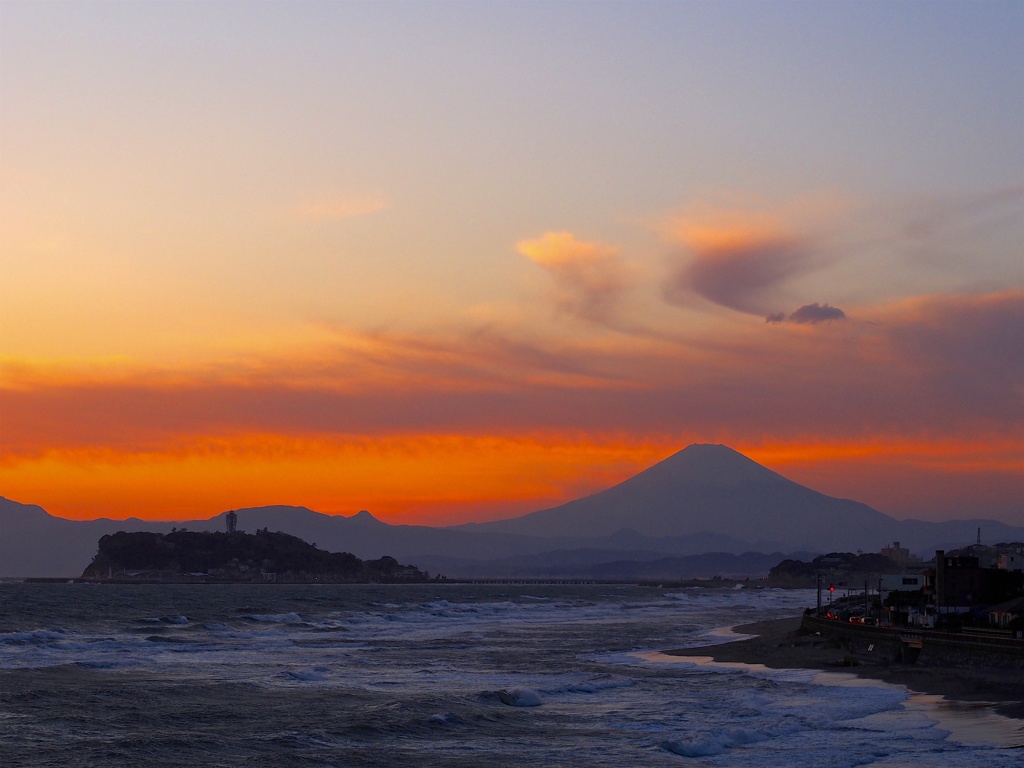 風景☆富士夕景