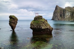 えびす岩と大黒岩