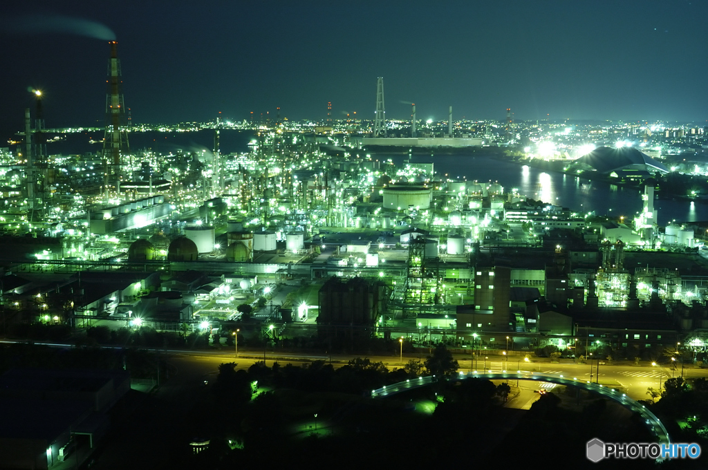 工場夜景２