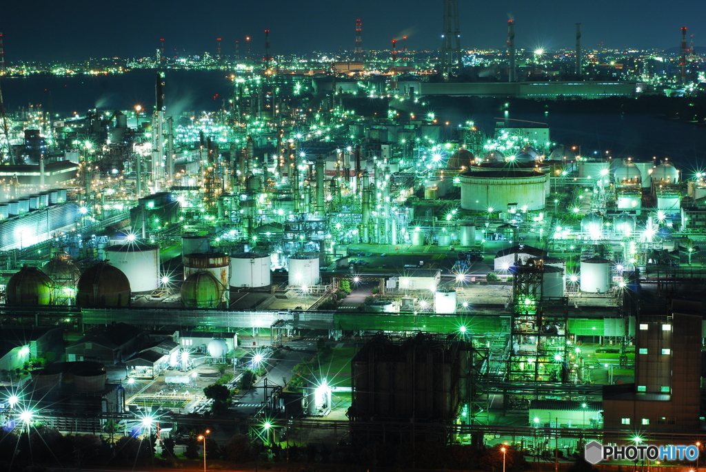 工場夜景３