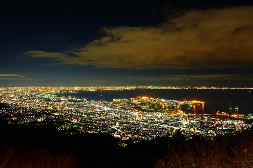 摩耶山の夜