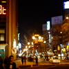 札幌の夜