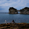 円月島と釣りバカ