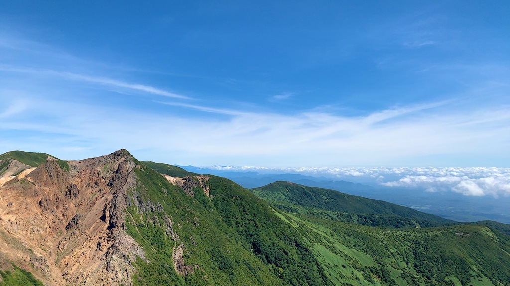 茶臼岳からの眺め