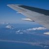 飛行機からー富士山