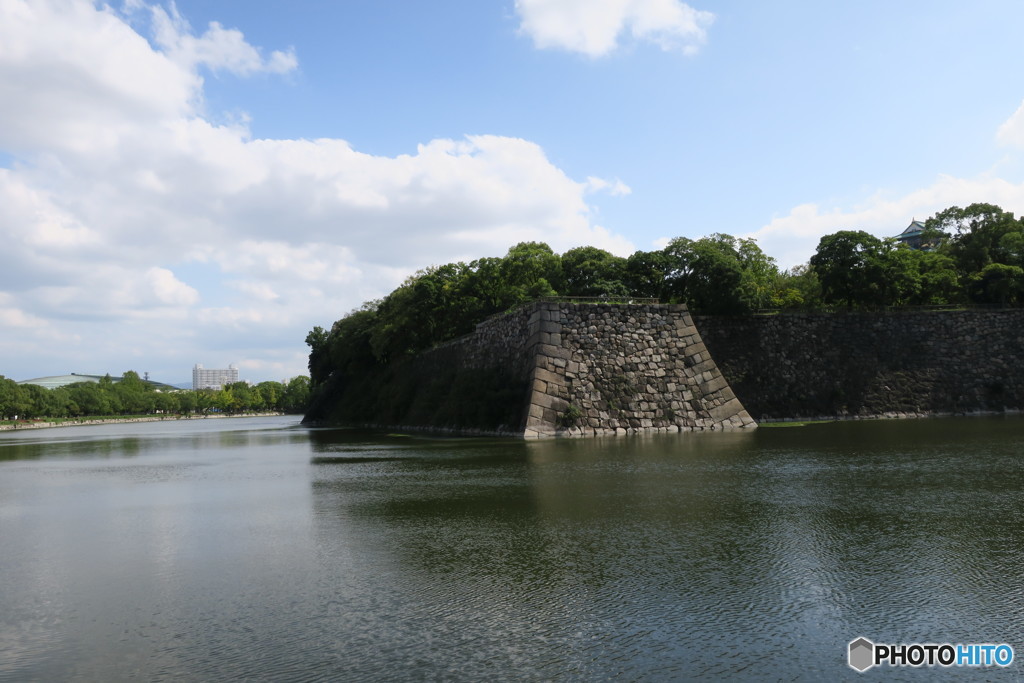 大阪城のお濠②