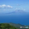 南側から観た桜島