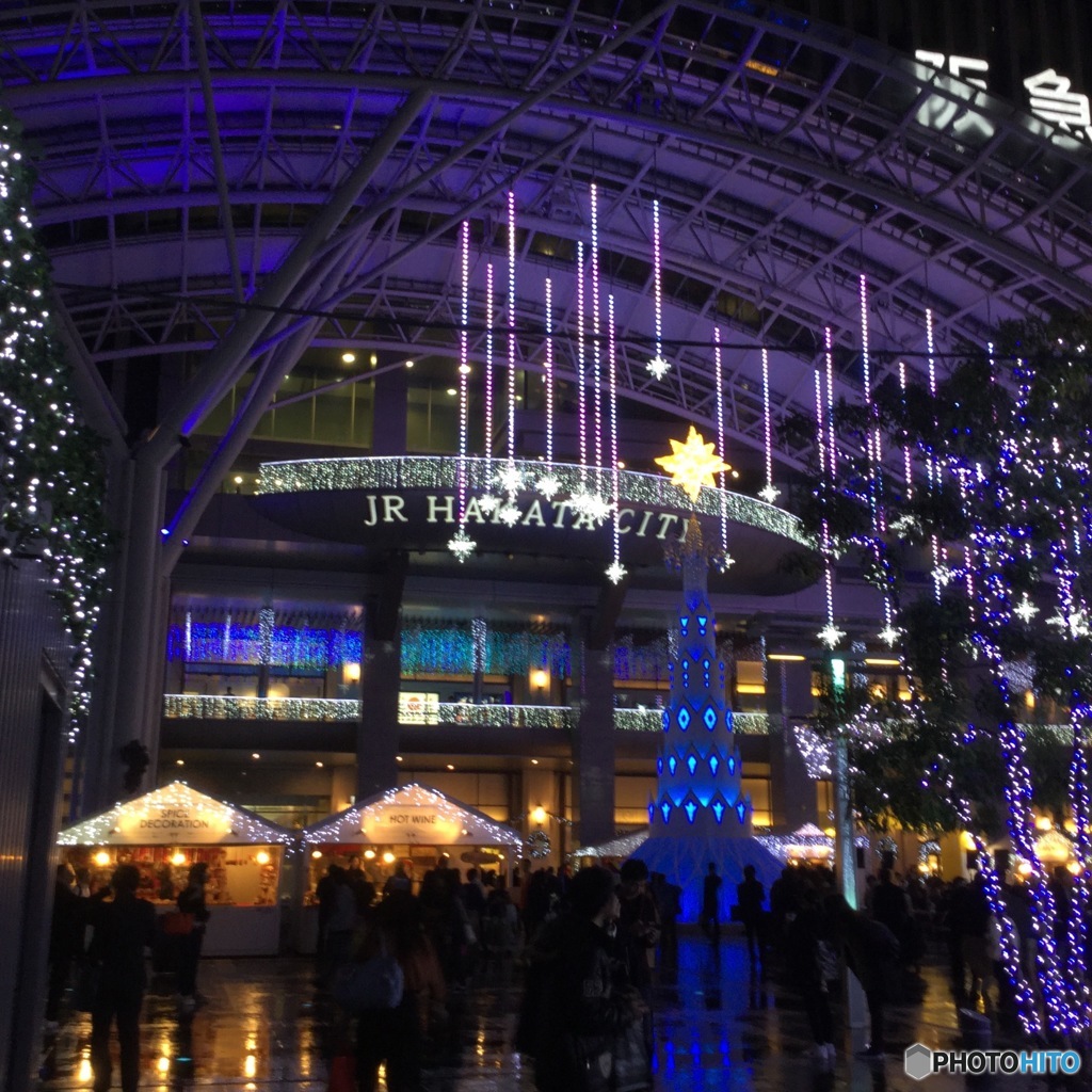 博多駅 クリスマスイルミネーション④